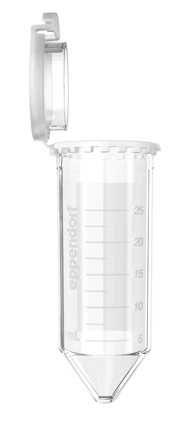艾本德Eppendorf Conical Tubes 25 mL 帶鎖扣蓋 SnapTec?, 25 mL, 啟動套裝，4  個單離心管架，6  個轉(zhuǎn)子適配器，轉(zhuǎn)子孔可容納 50  mL 錐形管, P