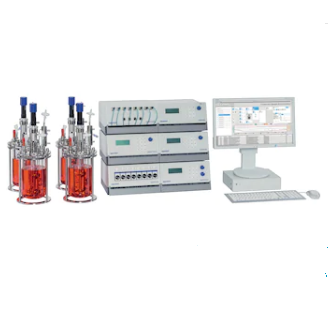 德國(guó)艾本德Eppendorf,DASGIP? Parallel Bioreactor System, 適用細(xì)胞培養(yǎng)，最大 50?sL/h 通氣, 12 罐體系統(tǒng)，臺(tái)式罐體