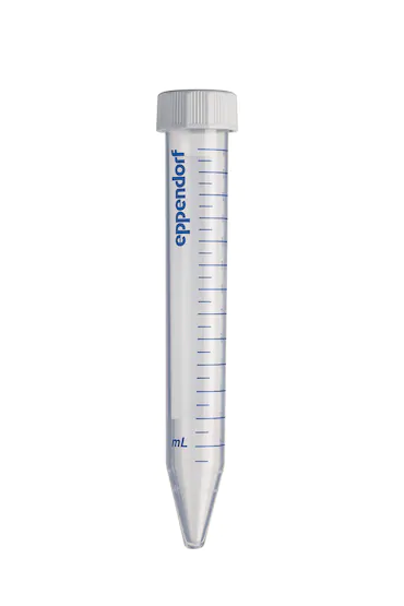 艾本德Eppendorf Conical Tubes, 15 mL, 無菌、無熱原, 無RNase和DNase, 無DNA, 無色, 500 個(gè) (10 包 × 50 個(gè))貨號 0030122151
