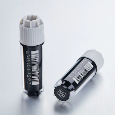 艾本德Eppendorf CryoStorage Vial，無菌, 無菌, 2.0 mL, 不含 DNase、RNase、人類 DNA 和內毒素；外螺紋，預先加蓋灰色管蓋，帶 2D SafeCode 
