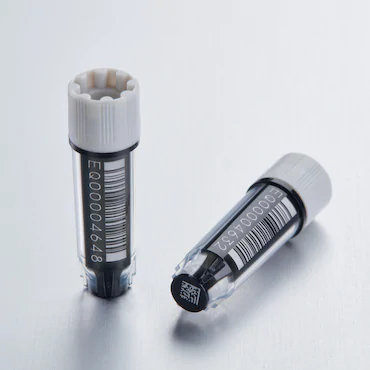 艾本德Eppendorf CryoStorage Vial，無菌, 無菌, 0.5 mL, 不含 DNase、RNase、人類 DNA 和內毒素；外螺紋，預先加蓋灰色管蓋，帶 2D SafeCode 
